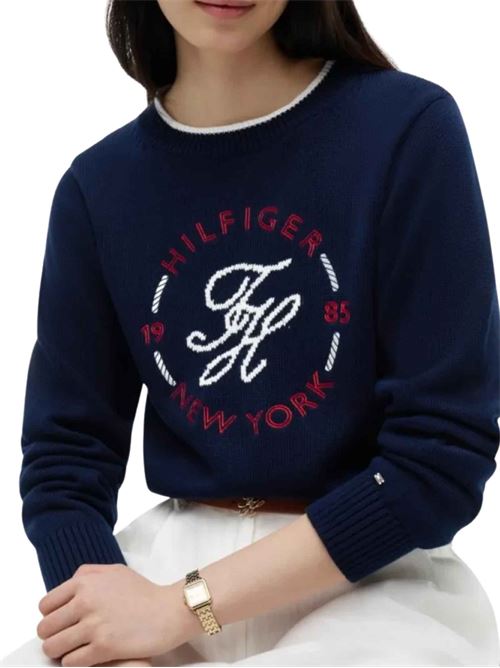 Maglione stile marinaro Tommy Hilfiger | WW0WW51007C1G